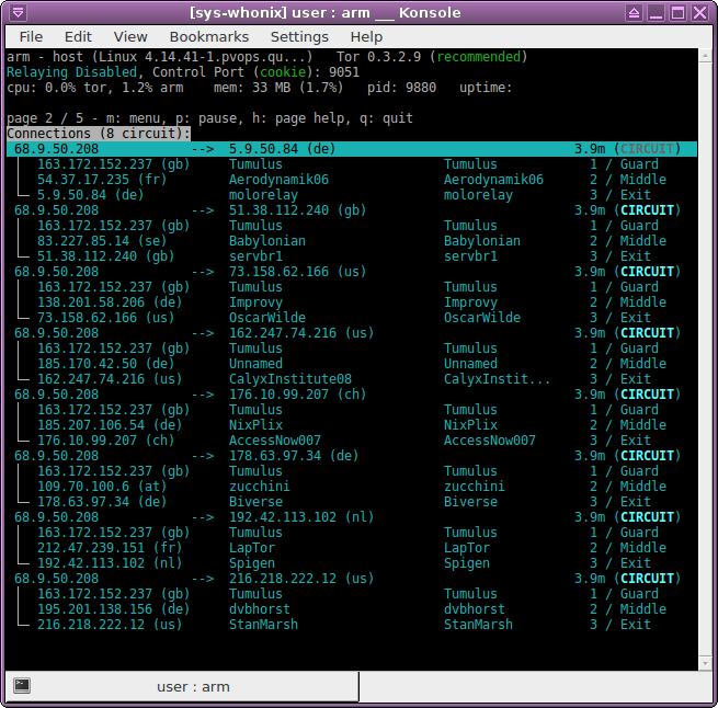 Tor Controller Arm