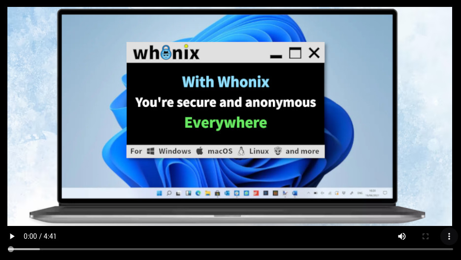 Whonix overview