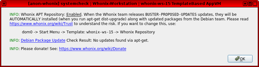 systemcheck anon-whonix notification