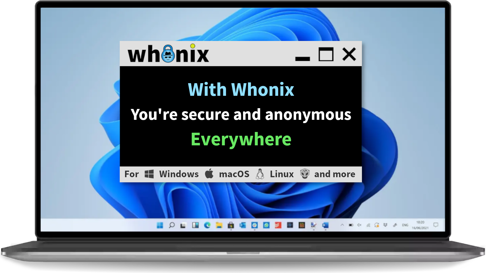 Whonix homepage image