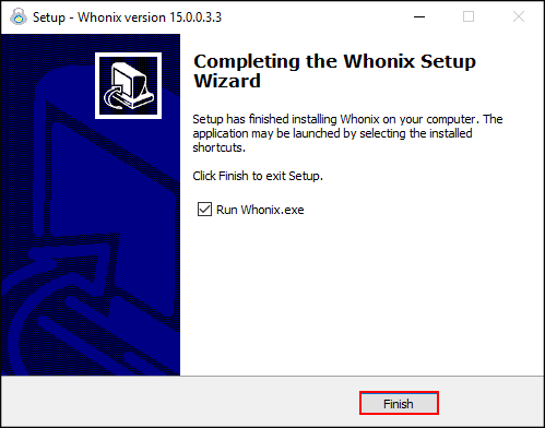 File:Whonix setup wizard complete.png