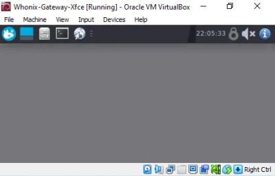 Whonix-Gateway ™ Xfce