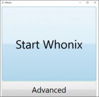 Whonix User Interface start.png