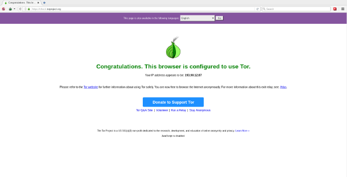 Tor Browser - Whonix